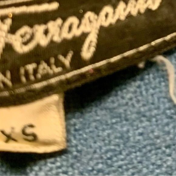 Salvatore Ferragamo Vintage Blue Peacoat/Jacket - XS but fits up to XL. - Picture 7 of 7